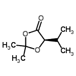 CAS#: 573987-84-5, (5R)-5-Isopropyl-2,2-Dimethyl-1,3-Dioxolan-4-One