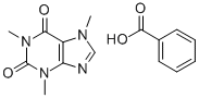 CAS#: 5743-17-9, Caffeine Benzoate