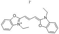CAS 登录号:57441-62-0, 3,3'-二乙基氧杂碳菁碘化物