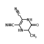 CAS#: 57444-05-0, 5-Methyl-6-Oxo-1,4,5,6-Tetrahydro-2,3-Pyrazinedicarbonitrile