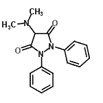CAS 登录号：57488-07-0， 4-(二甲基氨基)-1,2-二苯基-3,5-吡唑烷二酮