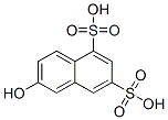 CAS 登录号：575-05-3， 2-萘酚-5,7-二磺酸
