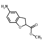 CAS 登录号：575474-64-5， 甲基5-氨基-2,3-二氢-1-苯并呋喃-2-羧酸酯