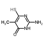 CAS#: 57613-17-9, 2-Amino-5-Methyl-6-Sulfanyl-4(1H)-Pyrimidinone