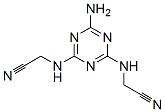 CAS#: 5766-70-1, 2,2-((6-Amino-1,3,5-Triazine-2,4-Diyl)Diimino)Bis-Acetonitrile