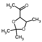 CAS 登录号：57671-97-3， 1,5-二脱氧-3,4-O-异亚丙基戊-2-纤维骨架