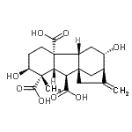 CAS#: 57672-81-8, (1alpha,2beta,4Aalpha,4Bbeta,6alpha,10beta)-2,6-Dihydroxy-1-Methyl-8-Methylenegibbane-1,4A,10-Tricarboxylic Acid