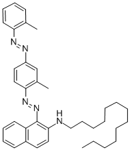 CAS#: 57712-94-4, 1-[[2-Methyl-4-[(2-Methylphenyl)Azo]Phenyl]Azo]-N-Tridecylnaphthalen-2-Amine