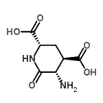 CAS#: 57769-49-0, (2S,4R,5S)-5-Amino-6-Oxo-2,4-Piperidinedicarboxylic Acid