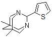 CAS#: 577762-09-5, 5,7-Dimethyl-2-(2-Thienyl)-1,3-Diazatricyclo[3.3.1.1(3,7)]Decane