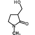 CAS 登录号：577780-05-3， 3-(羟基甲基)-1-甲基-2-吡咯烷酮