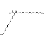 CAS#: 578-31-4, 3-Oxo-2-Tetradecyloctadecanoic Acid