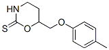CAS#: 57841-31-3, 3,4,5,6-Tetrahydro-6-(p-Tolyloxymethyl)-2H-1,3-Oxazine-2-Thione