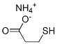 CAS 登录号：57862-95-0， 巯基丙酸铵盐