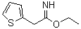 CAS#: 57870-96-9, Ethyl 2-(2-Thienyl)Ethanimidate