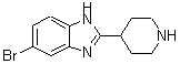 CAS 登录号：578709-05-4， 5-溴-2-(4-哌啶基)-1H-苯并咪唑