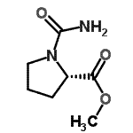 CAS#: 578740-75-7, Methyl 1-Carbamoyl-L-Prolinate
