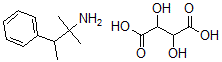 CAS 登录号:5789-70-8, 2-苯基-3-甲基-3-丁基胺酒石酸盐