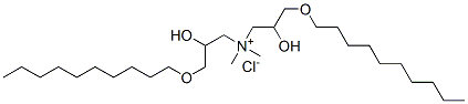 CAS#: 57945-70-7, Bis(2-Hydroxy-3-Decyloxypropyl)Dimethylammonium Chloride