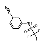 CAS#: 57946-16-4, N-(3-Cyanophenyl)-1,1,1-Trifluoromethanesulfonamide