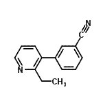 CAS#: 579475-73-3, 3-(2-Ethyl-3-Pyridinyl)Benzonitrile