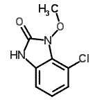 CAS 登录号：579515-40-5， 7-氯-1-甲氧基-1,3-二氢-2H-苯并咪唑-2-酮