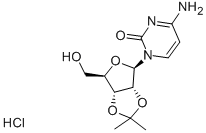 CAS#: 57977-73-8, 2',3'-O-Isopropylidenecytidine Hydrochloride