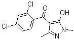 CAS#: 58010-98-3, 4-(2,4-Dichlorobenzoyl)-1,3-dimethyl-5-hydroxypyrazole