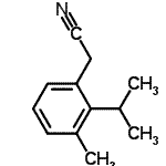 CAS#: 58050-29-6, (2-Isopropyl-3-Methylphenyl)Acetonitrile