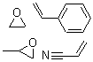 CAS#: 58050-75-2, 2-Propenenitrile, Polymer With Ethenylbenzene, Methyloxirane And Oxirane