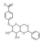CAS 登录号：58056-41-0， 4-硝基苯基4,6-O-亚苄基吡喃己糖苷
