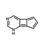 CAS 登录号：58119-09-8， 1H-环戊二烯并[3,4]环丁[1,2-d]嘧啶