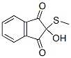 CAS 登录号：5813-25-2， 2-羟基-2-甲硫基-1,3-茚满二酮