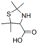 CAS 登录号：58131-62-7， 2,2,5,5-四甲基噻唑烷-4-羧酸