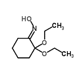 CAS#: 58158-89-7, (1E)-2,2-Diethoxy-N-Hydroxycyclohexanimine