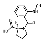 CAS#: 58177-15-4, 1-[2-(Methylamino)Benzoyl]-L-Proline