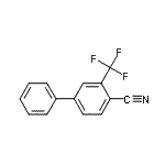 CAS#: 582293-43-4, 3-(Trifluoromethyl)-4-Biphenylcarbonitrile