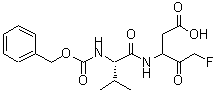 CAS#: 582316-00-5, 3-({N-[(Benzyloxy)Carbonyl]-L-Valyl}Amino)-5-Fluoro-4-Oxopentanoic Acid