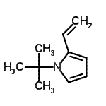 CAS#: 582320-87-4, 1-(2-Methyl-2-Propanyl)-2-Vinyl-1H-Pyrrole