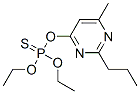 CAS 登录号:5826-91-5, 硫代磷酸 O,O-二乙基 O-(2-丙基-6-甲基嘧啶-4-基)酯