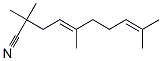 CAS#: 58260-78-9, 2,2,5,9-Tetramethyl-4,8-Decadienenitrile