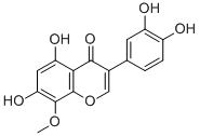 CAS#: 58262-89-8, 3-(3,4-Dihydroxyphenyl)-5,7-Dihydroxy-8-Methoxy-4H-1-Benzopyran-4-One