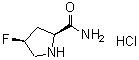 CAS#: 58281-79-1, (4S)-4-Fluoro-L-Prolinamide Hydrochloride (1:1)