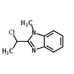 CAS#: 58282-03-4, 2-(1-Chloroethyl)-1-Methyl-1H-Benzimidazole