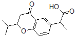 CAS#: 58282-60-3, 3,4-Dihydro-alpha-Methyl-2-Isopropyl-4-Oxo-2H-1-Benzopyran-6-Acetic Acid