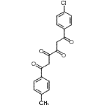 CAS#: 58330-14-6, 1-(4-Chlorophenyl)-6-(4-Methylphenyl)-1,3,4,6-Hexanetetrone