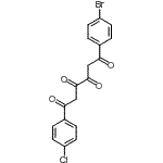 CAS 登录号：58330-15-7， 1-(4-溴苯基)-6-(4-氯苯基)-1,3,4,6-己烷四酮