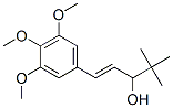 CAS 登录号：58344-47-1， 1-(3,4,5-三甲氧基苯基)-4,4-二甲基-1-戊烯-3-醇