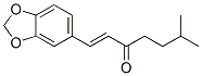 CAS 登录号：58344-55-1， 6-甲基-1-(3,4-亚甲二氧基苯基)-1-庚烯-3-酮