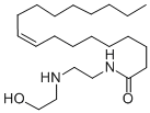 CAS 登录号：5839-65-6， N-[2-[(2-羟基乙基)氨基]乙基]油酰胺